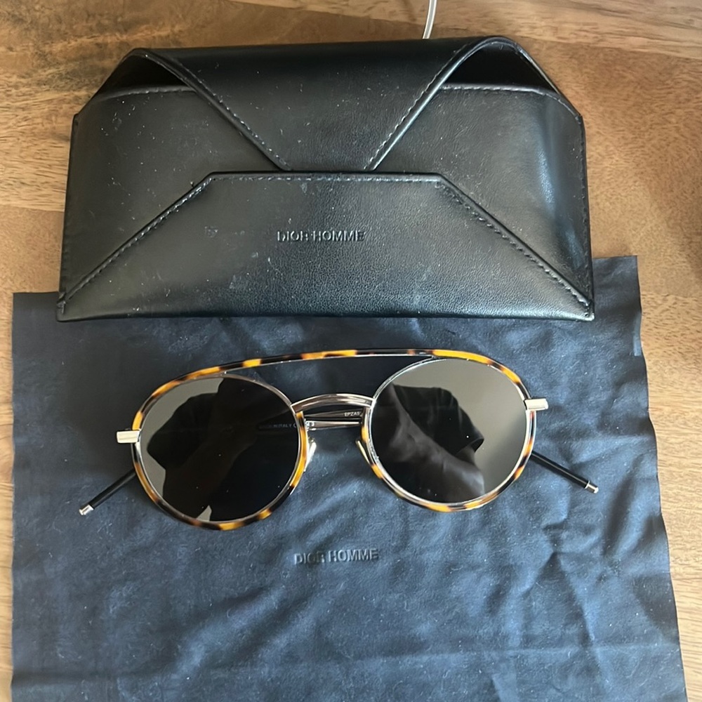 Circle Dior homme sunglasses